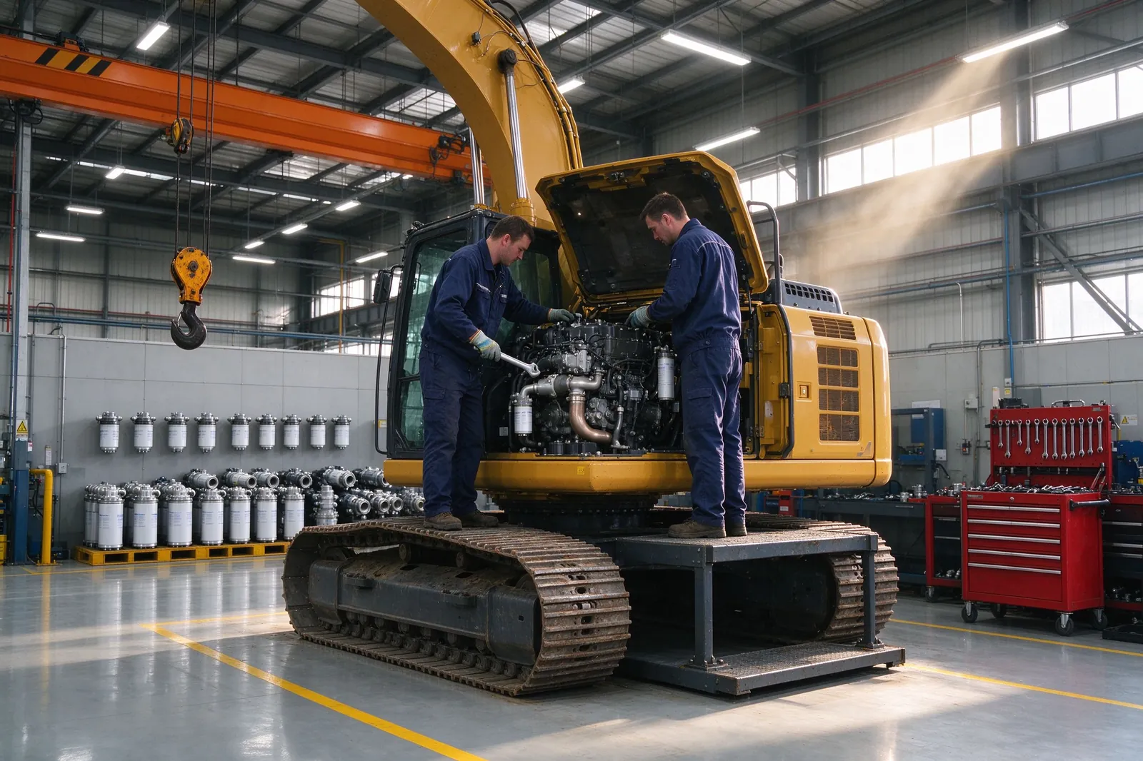 Factory refurbishment workshop